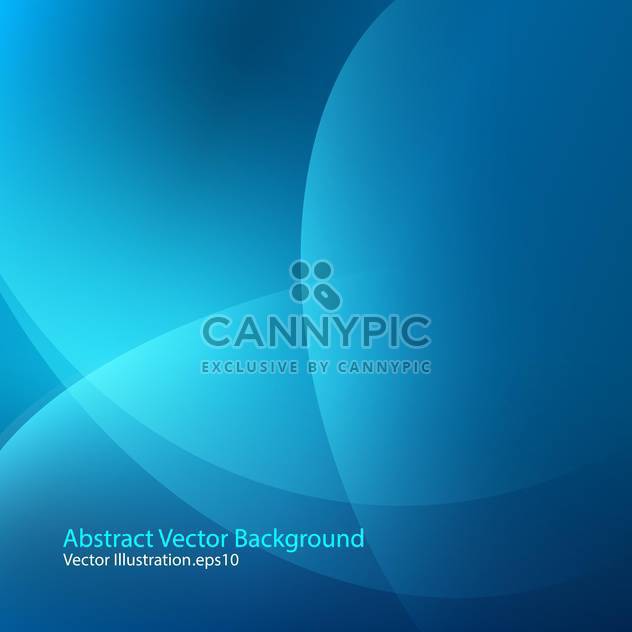 vector illustration of abstract blue background - Free vector #127945