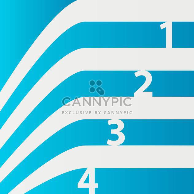 Abstract vector blue numbered lines background - vector #129475 gratis