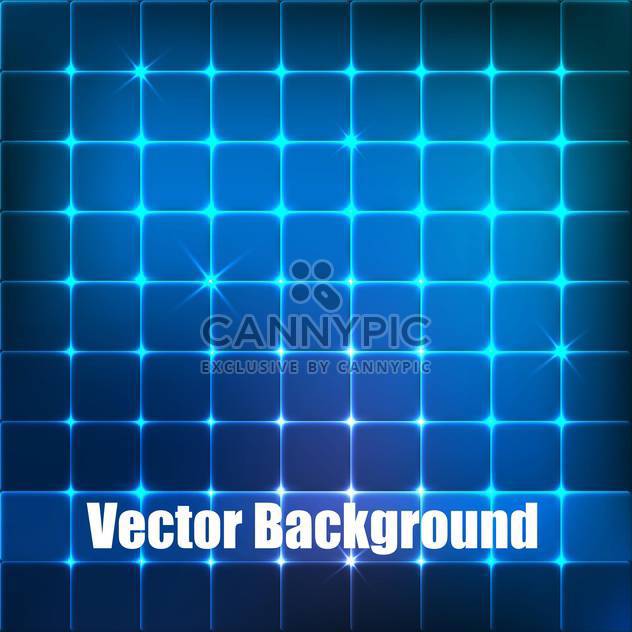vector background with blue squares - Free vector #134845