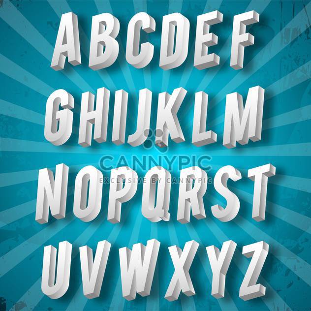 education alphabet set vector illustration - Kostenloses vector #134975