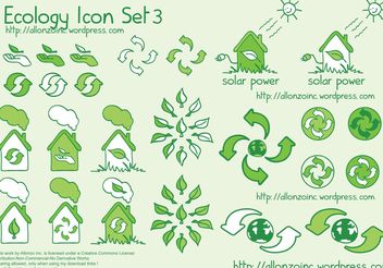 Ecology Icon Set 3 - бесплатный vector #141495