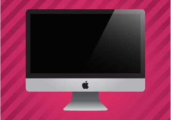 Apple iMac Vector - vector #141765 gratis