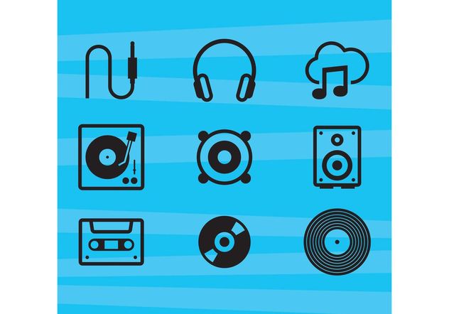 Music Vector Icons - Free vector #142055
