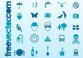Free Icons Vector Collection - vector gratuit #142075 