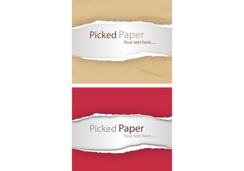 Torn Paper Effects - Free vector #144605