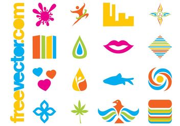 Colorful Icons Pack - vector gratuit #145365 