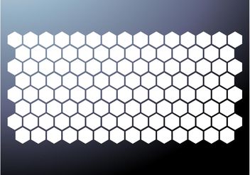 Honeycomb Pattern Vector - Free vector #146125