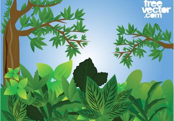 Forest Vector - Free vector #146415