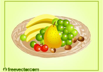Fruit Platter - vector #147125 gratis