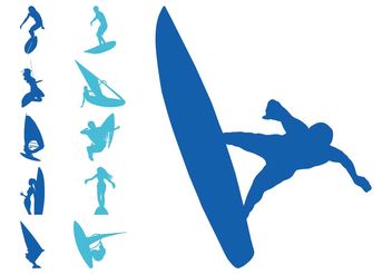 Water Sports Set - Free vector #148675