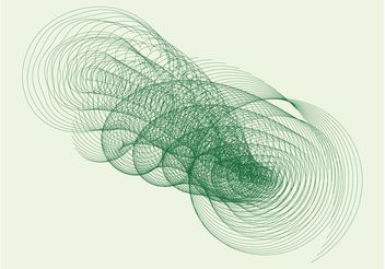 Green Wireframe - Free vector #152755