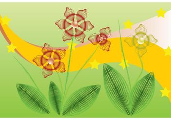 Flowers Computer Graphics - Free vector #153615