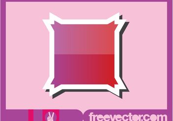 Shiny Sticker Design - бесплатный vector #154885
