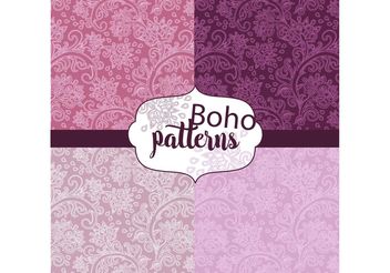 Boho Pattern Set - бесплатный vector #154895