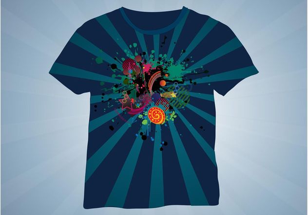 T-Shirt Design - vector #155055 gratis