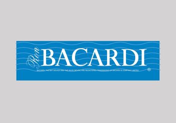 Bacardi - vector #158375 gratis