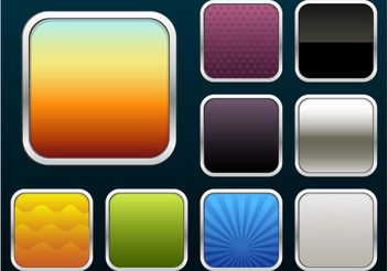iOS App Icons - vector #159015 gratis