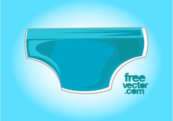 Swim Trunks Vector - бесплатный vector #160875