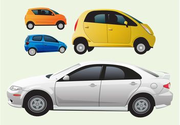 Cars Vector Graphics - Free vector #161425