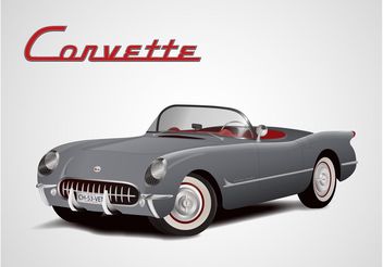 Chevrolet Corvette Vector - Kostenloses vector #161775