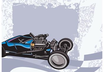 Race Car Graphics - Kostenloses vector #162105