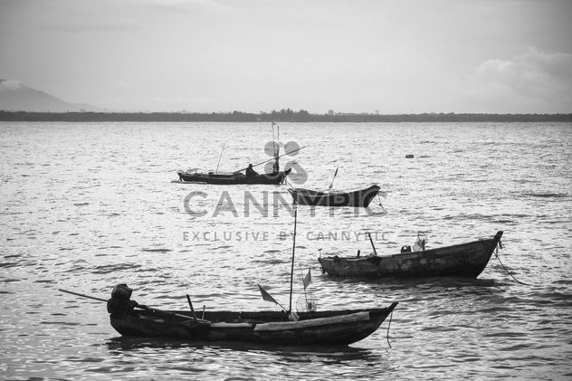 Fisherboats on the water - Kostenloses image #183385