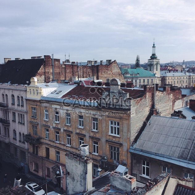 View on roofs of Lviv - image gratuit #183525 