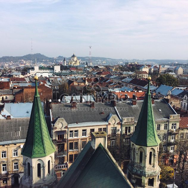 View on roofs of Lviv - бесплатный image #183535