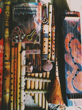 Various ethnic musical instruments - Kostenloses image #183695