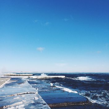 Cold winter sea - бесплатный image #183955