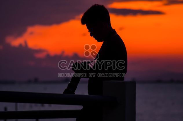 Silhouette of photographer - Free image #186405