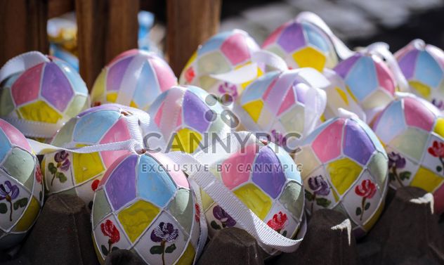 Painted Easter eggs - Free image #187545