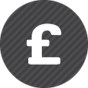 Sterling Pound Currency Sign - бесплатный icon #189555