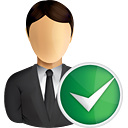 Business User Accept - Free icon #191005