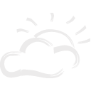 Cloudy Sunny - icon gratuit #191655 