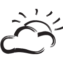 Cloudy Sunny - icon gratuit #191735 