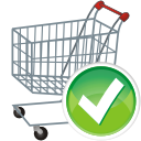 Shopping Cart Accept - icon #196115 gratis