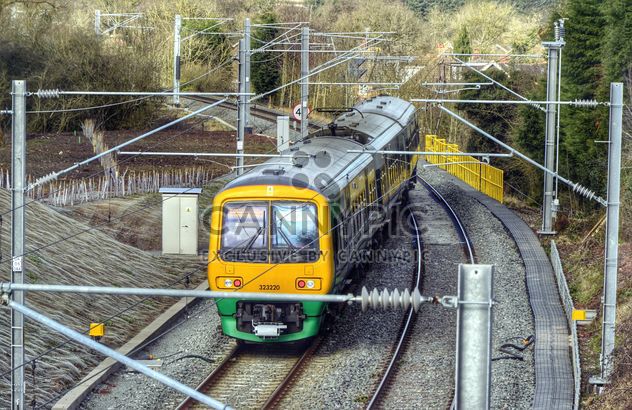 View of train on railway - Free image #198325