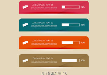 Infographic Loading Banner Vectors - Free vector #199935