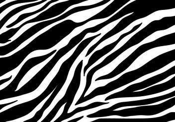 Zebra Print Background Vector - vector #200425 gratis