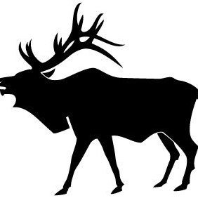 Elk Vector Image - Free vector #203085