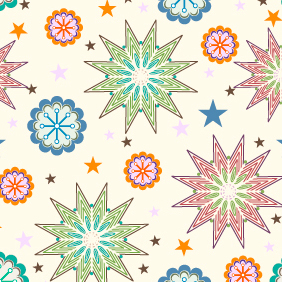 Vector Seamless Pattern 306 - Free vector #203195