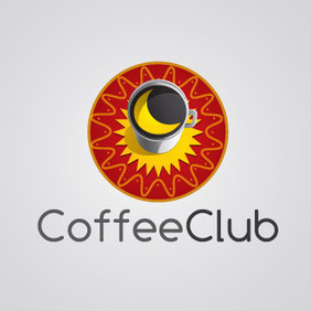 Coffee Club Logo Vector - бесплатный vector #203565