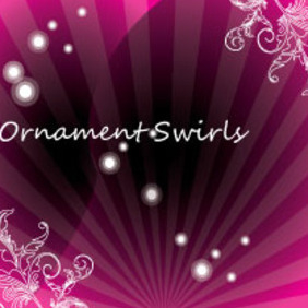Dark Ornament Swirls Free Design - vector #207285 gratis