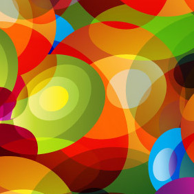 Colorful Psychodelia Background - vector gratuit #208265 