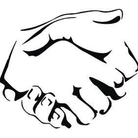 Handshake - vector #210285 gratis