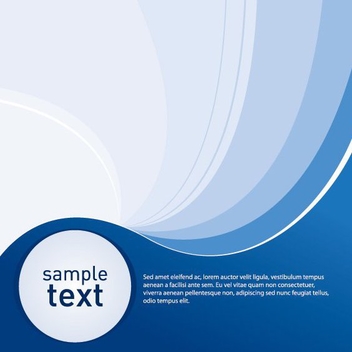 Sample Blue Background - Free vector #211505