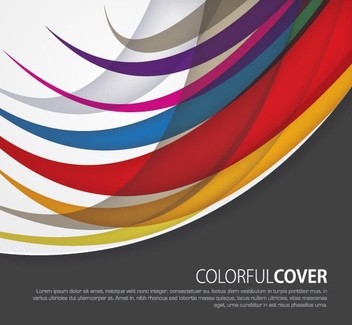 Colorful Cover - Free vector #212375