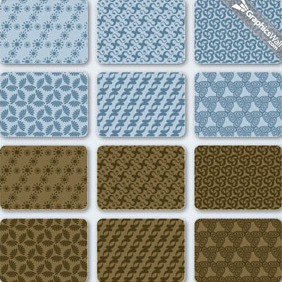 Free Seamless Vector Pattern Set - Free vector #212545