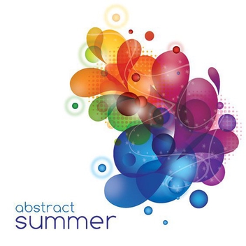 Abstract Summer - Free vector #212975